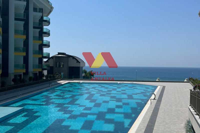 Квартира 1+1  в видом на море в Алании, Каргыджак. Фото 17