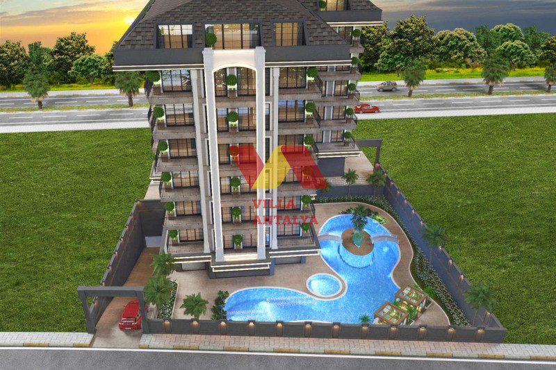 Новые квартиры в центре Алании. Фото 11