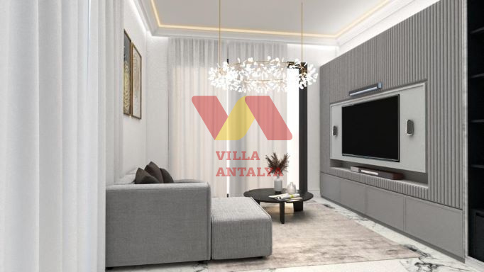 Новый проект с квартирами 1+1 и 2+1 в Алании. Фото 9