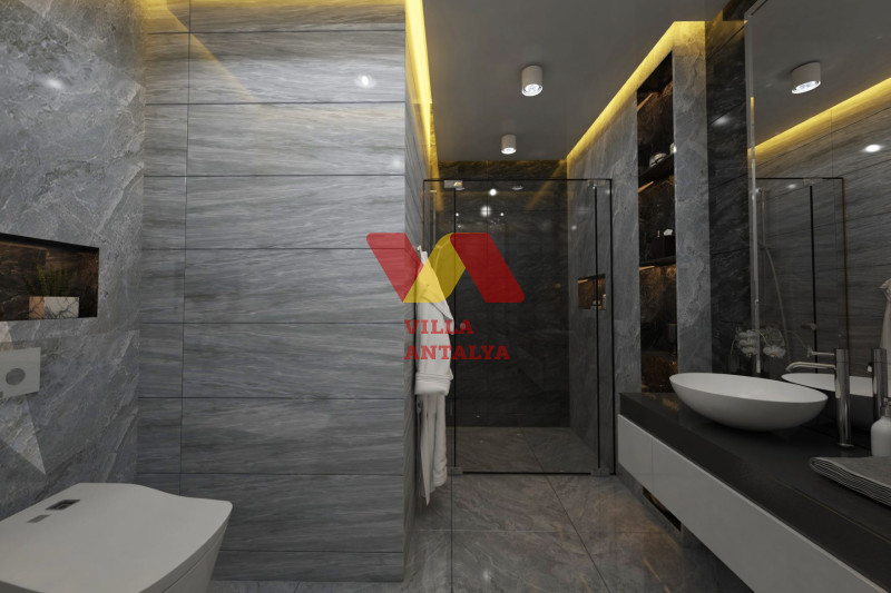 Квартиры 1+1 и 2+1 в Алании, Махмутлар. Фото 19