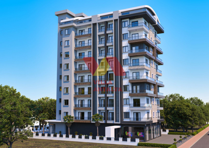 Новый проект в центре района Махмутлар, Алания