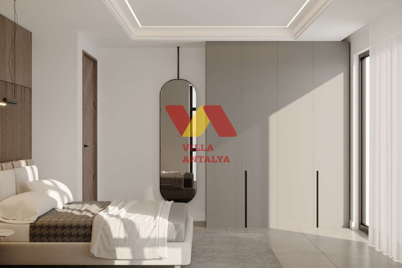 Новые виллы 3+1 в Алании, Конаклы. Фото 19