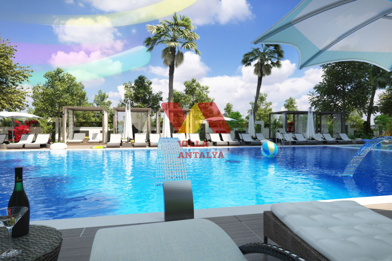 Квартиры 2+1 и 3+1 в новом проекте Алании. Фото 2