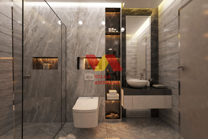 Квартиры 1+1 и 2+1 в Алании, Махмутлар. Фото 11