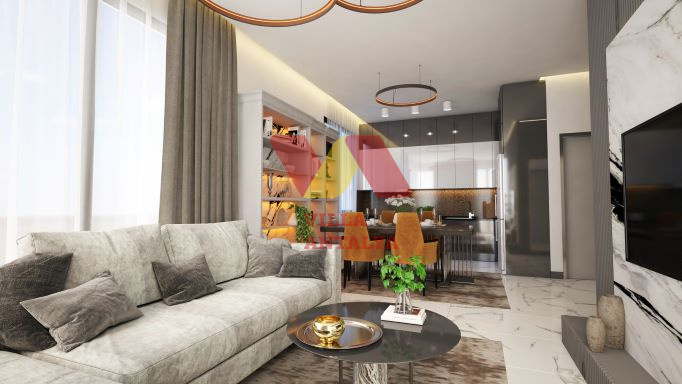 Квартиры 1+1 и 2+1 в Алании, Махмутлар. Фото 13