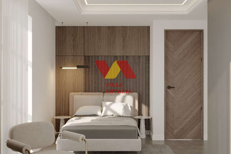 Новые виллы 3+1 в Алании, Конаклы. Фото 18